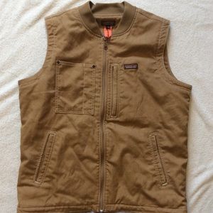 Patagonia Men’s All Season hemp canvas vest sz L
